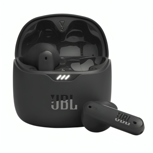 JBL Tune Flex - True Wireless Noise Cancelling Earbuds (Black), Small