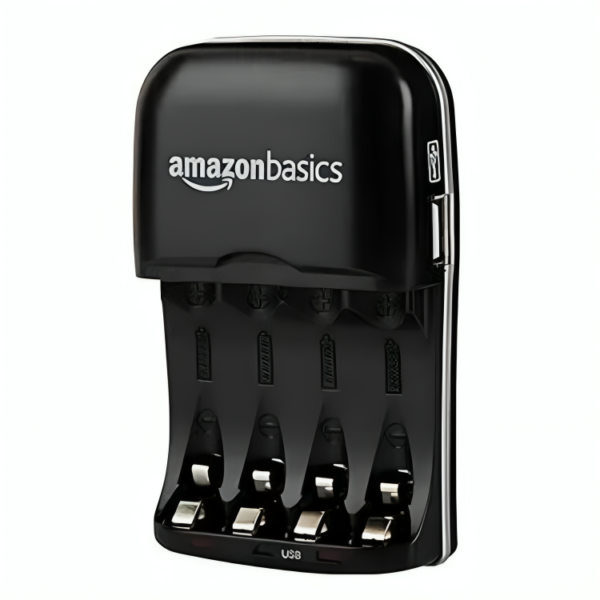 Amazon Basics Battery Charger for AA & AAA Nickel-Metal Hydride batteries