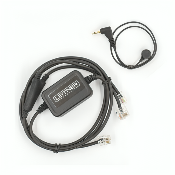 Leitner Electronic Hookswitch for Avaya and ShoreTel phones – Compatible with all Wireless Office Headset