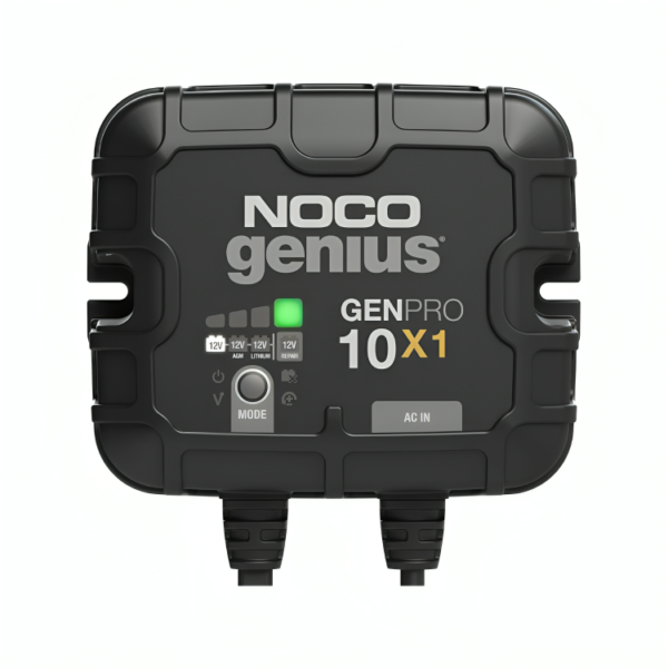 NOCO Genius GENPRO10X1, 1-Bank, 10A (10A/Bank) Smart Marine Battery Charger