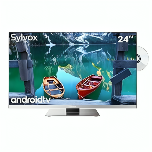 SYLVOX 24 Inch TV 12 Volt Smart TV FHD 1080P Digital Video Disc Player