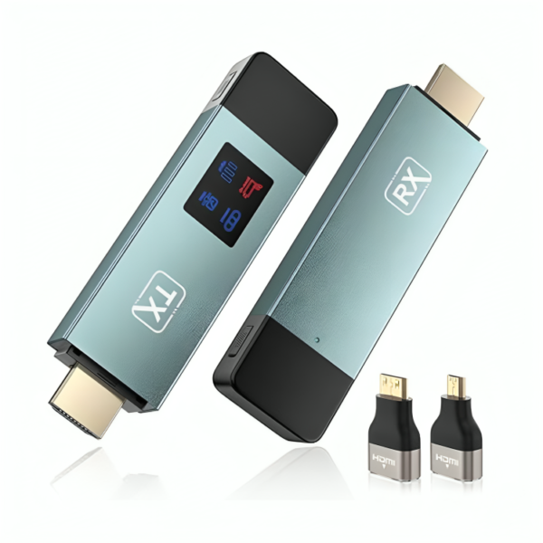 Wireless Hdmi Transmitter and Receiver, Wireless HD Extender Plug & Play Portable 2.4G/5G