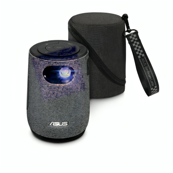 ASUS ZenBeam Latte L1 Portable Wi-Fi Projector- 300 Lumens Projector, Built-in Harman Kardon Bluetooth Speaker