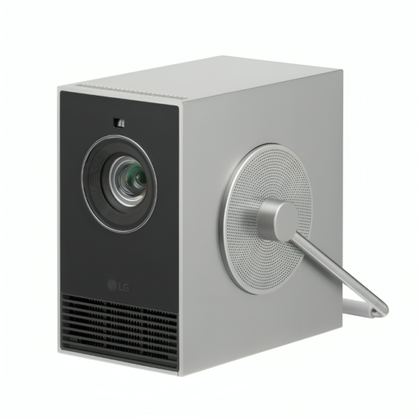 LG CineBeam Q HU710PB 4K Smart Portable Projector with Auto Screen Adjustment, Auto Focus, RGB Laser, Up to 154% DCI-P3