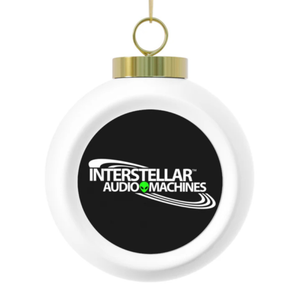Interstellar Audio Machines Christmas Ball Ornament