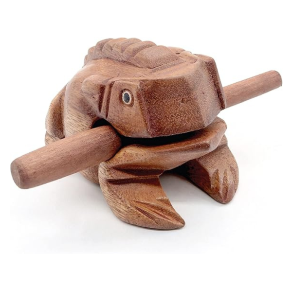 BSIRI 4" Frog Guiro Rasp - Small Instrument