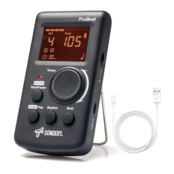 Sondery Digital Metronome for Guitar Piano Drum