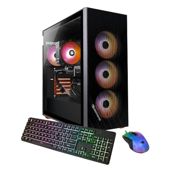 iBUYPOWER Scale Orange Gaming PC Desktop Computer