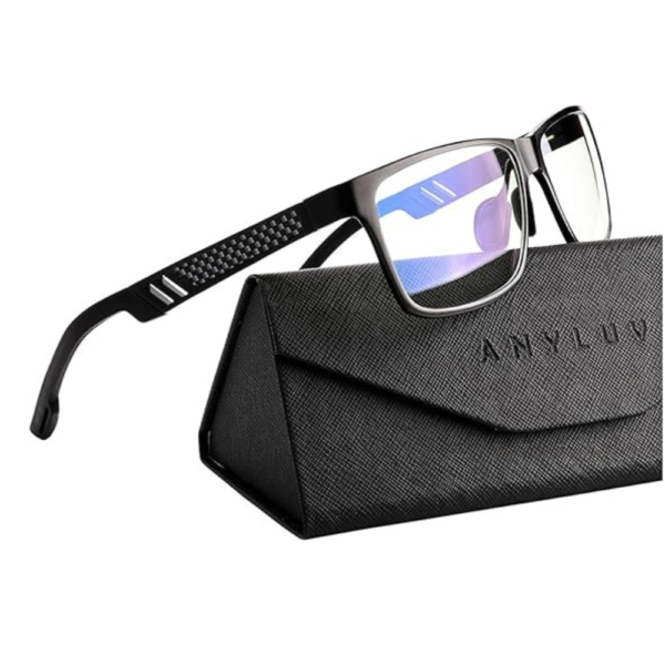 ANYLUV Blue Light Blocking Glasses Men Computer Gaming Glasses Lightweight