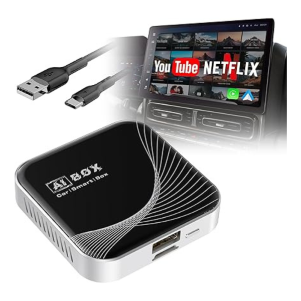 3-in-1 Wireless CarPlay Adapter & Android Auto Wireless Adapter